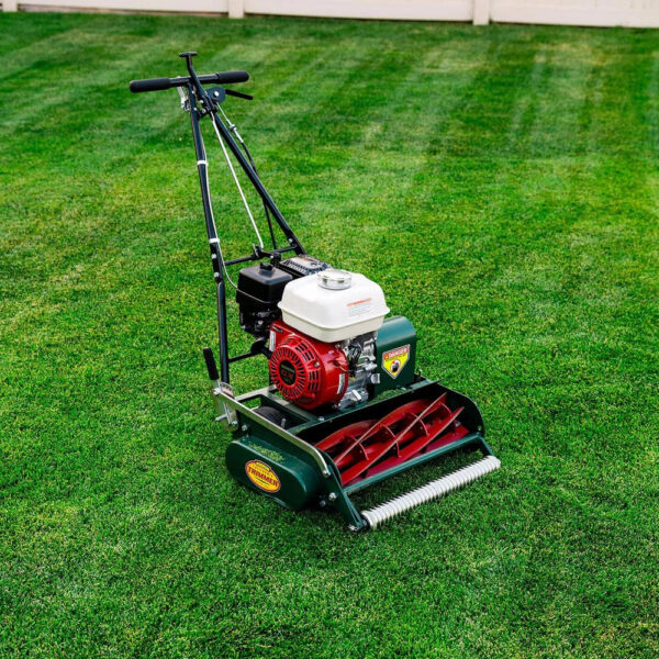 0000_cal-trimmer-1030507.jpg Classic Standard 20 in. 7-Blade Gas Walk Behind Lawn Mower