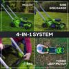 60V 21″ Self Propelled Lawn Mower 8.0 Ah Battery & Rapid Charger