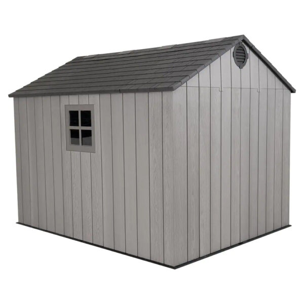 2-1.jpg Lifetime 8 ft x 10 ft Outdoor Storage Shed 60371