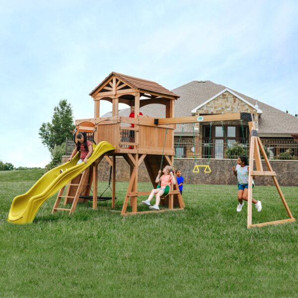 2300040_HERO_Yellow_Slide_With_kids_410620d8-3378-42f2-b850-085bad60a3a9.jpg Sterling Point Swing Set