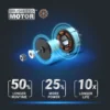 WORX Nitro 40V 16″ Cordless Lawn Mowers w/Brushless Motor 2.0 & Intellicut