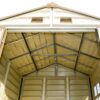 DuraMax 8ft x 6ft Storeall Vinyl Shed with Foundation Kit and window