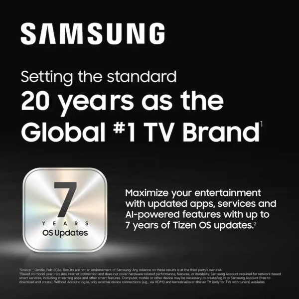 3ac037b2-ba58-46bd-b9a3-b1d120e24d0d-1 Samsung - 85" Class M70H Series Mini LED 4K UHD SamsungVision AI Smart Tizen TV (2026)