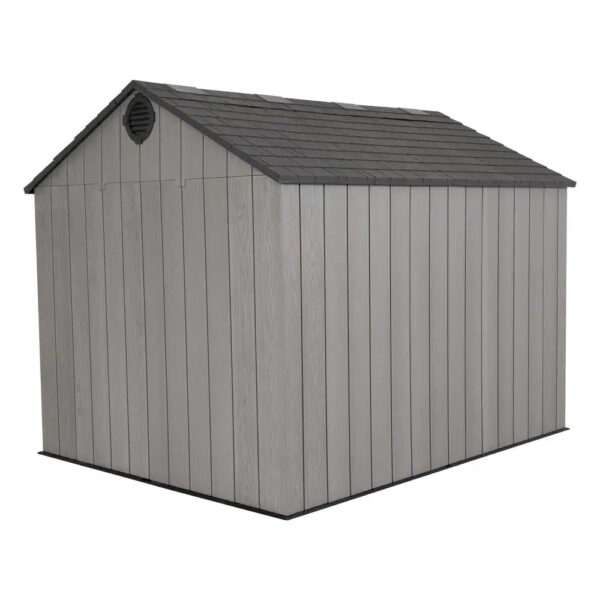 4-2.jpg Lifetime 8 ft x 10 ft Outdoor Storage Shed 60371