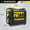 Champion 4250-Watt Dual Fuel RV Ready Open Frames Inverter Generators