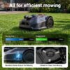 20V Robotic Lawn Mower for 1/4 Acre with WiFi, App Control