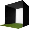 GolfBaysUK Optishot 2 Golf Simulator Bundle – You Get Deep Golf Enclosure, 1.5M X 1.5M Golf Mat, Optishot2 Golf Simulator - For Home - Train from Home Package