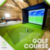 51SdIiXHz7L.jpg GolfBays SIMBOX Golf Simulator Enclosure โ Premium Golf at Home Practice, Easy Setup, Various Sizes, Fabric with Durable Frame & Impact Screen