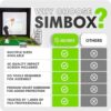 51UZvd_y50L.jpg GolfBays SIMBOX Golf Simulator Enclosure โ Premium Golf at Home Practice, Easy Setup, Various Sizes, Fabric with Durable Frame & Impact Screen