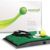 GolfBaysUK Optishot 2 Golf Simulator Bundle – You Get Deep Golf Enclosure, 1.5M X 1.5M Golf Mat, Optishot2 Golf Simulator - For Home - Train from Home Package