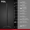 TCL 85-Inch QM64L Series | Mini LED QLED 4K HDR Gaming TV for Sports & Movies | 85QM64L, 2026 | 144Hz VRR, Dolby Vision Atmos, Alexa+ Voice Remote