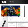 TCL 85-Inch QM64L Series | Mini LED QLED 4K HDR Gaming TV for Sports & Movies | 85QM64L, 2026 | 144Hz VRR, Dolby Vision Atmos, Alexa+ Voice Remote