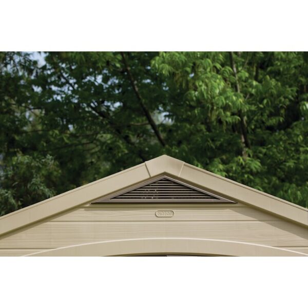 Factor8x6FTStrongStorageShedMadeOfExtremelyDurableResinAndReinforcedwithSteel-9.jpg Keter Factor 8 x 6 FT Strong Storage Shed