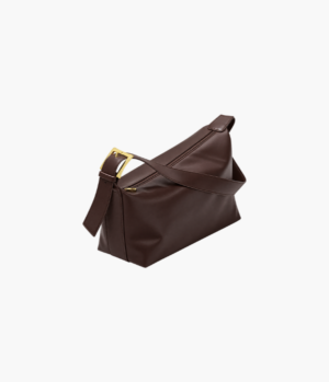 Faux Leather Shoulder Bag