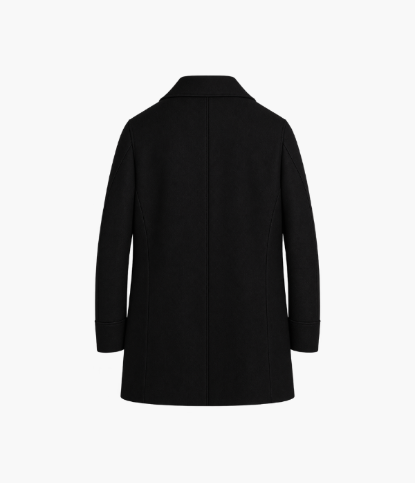 Wool Blend Peacoat