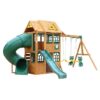 f24935_w_1.jpg Charleston Lodge Wooden Swing Set / Playset