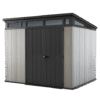 image1.png Keter Artisan 9x7 Foot Large Outdoor Shed with Floor with Modern Design for Patio Furniture