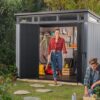 image3.jpg Keter Artisan 9x7 Foot Large Outdoor Shed with Floor with Modern Design for Patio Furniture