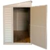img-2730.jpg SideMate 4 ft. W x 8 ft. D Plastic Lean-To Storage Shed Installation Included
