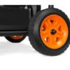 Wen 4750-Watt Portable Generator with Electric Start and Wheel Kit