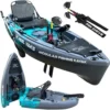 m1-12-1.webp Reel Yaks Raptor Modular Fishing Kayak – 9.5ft Lightweight Sit On Top Kayak for Adults & Youth – Stable & Portable, Ideal Space-Saving Design for Travels – 380lbs Capacity
