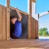 Dover Bay Swing Set with Tube Slide