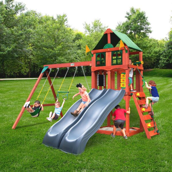 ss-SweetwaterDeluxe-PlayMakerDeluxe-Grey-Lifestyle-NoKids-Sq__28387.1707320460.1280.1280.jpg PlayMaker Deluxe Swing Set