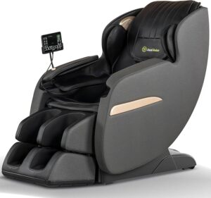 Real Relax SL-Track Full Body Massage Chair, Zero Gravity Recliner, Black